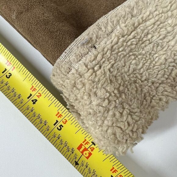 Men's Aeropostale Tan Zipper Front Lined Coat Size L - Picture 13 of 16